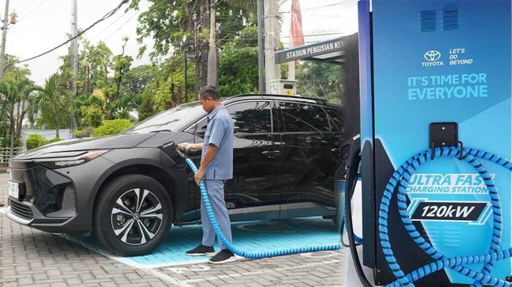 Toyota Tambah Charging Station di Jakarta